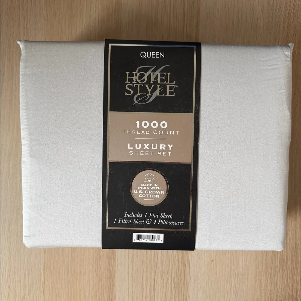 Hotel Style Luxury White Sheet Set